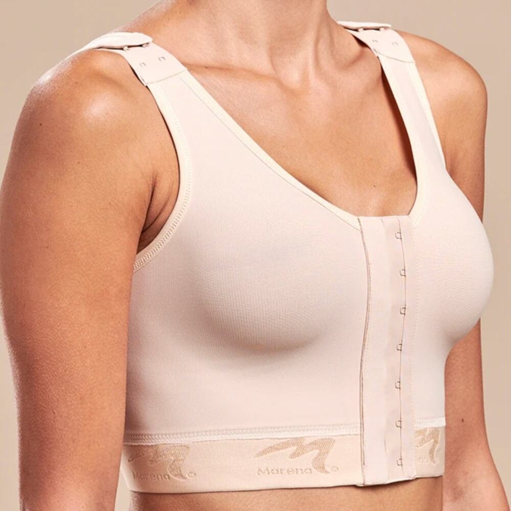 NWOT Marena Recovery Original Recovery Bra Front Hook Style No. B01G Size 40D